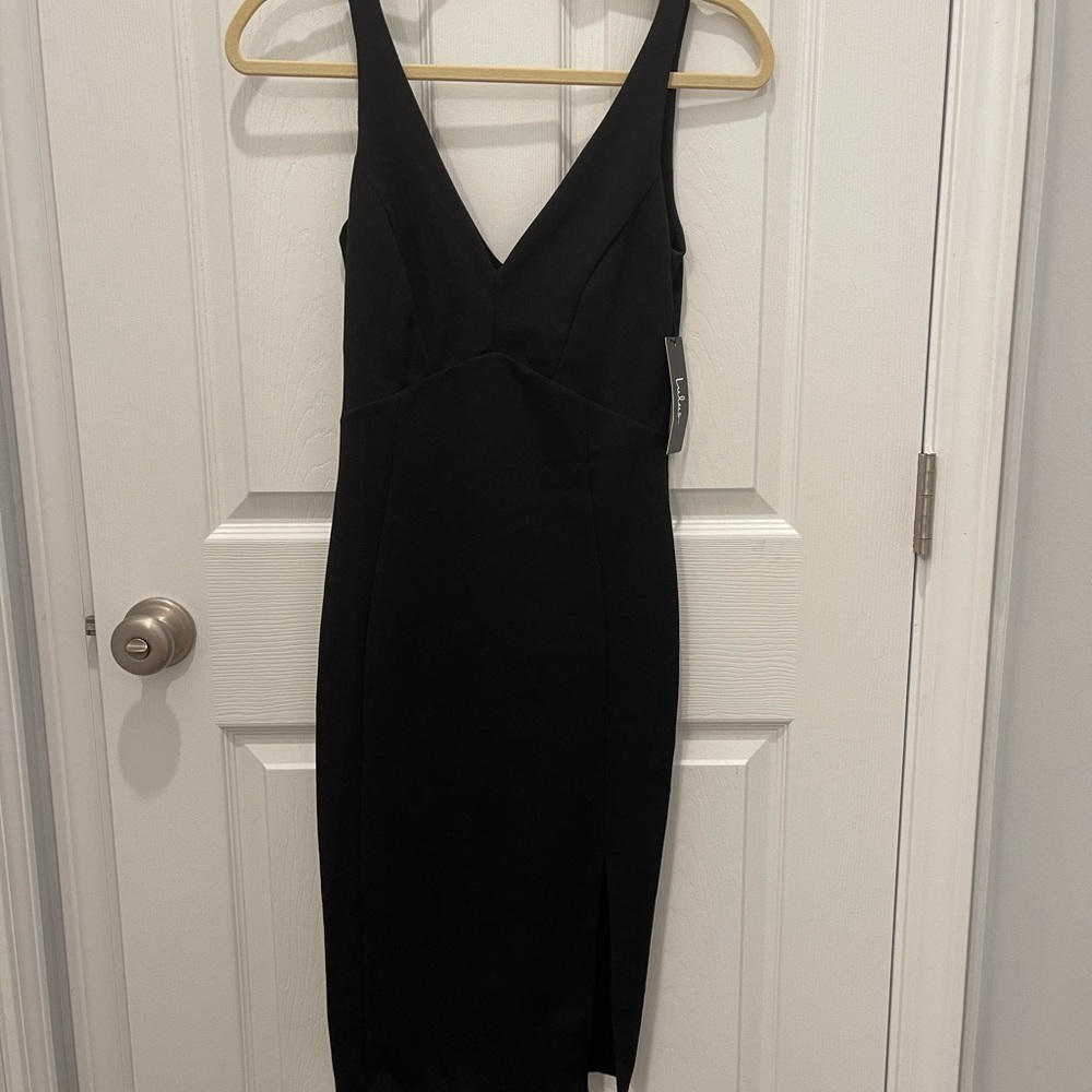 NWT Deep V-Neck Dress